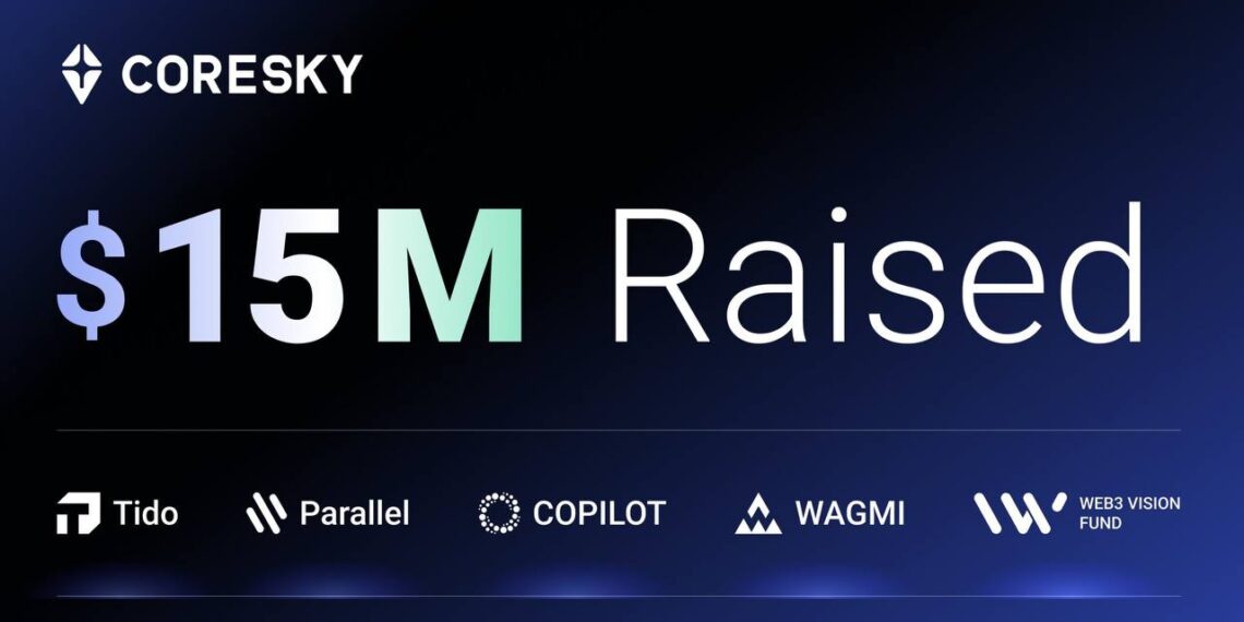 Hướng dẫn làm Airdrop CoreSky – Dự án gọi vốn 15M$