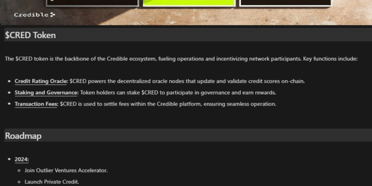 Credible Finance Airdrop Guide 2025: How to Earn Points
