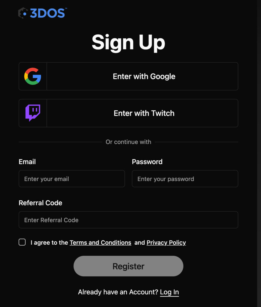 Register 3dos