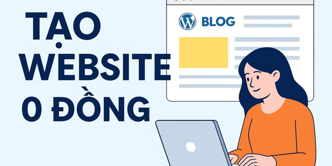 Cách Tạo Website Kiếm Tiền Từ Blog Chỉ Với 0 Đồng [2025]