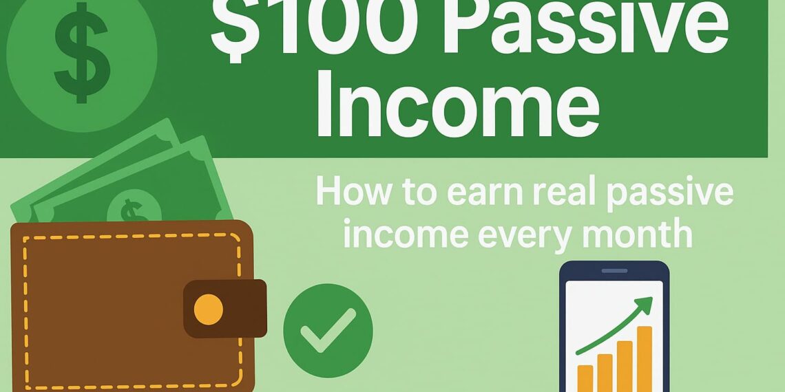 Case Study How to Earn $100Month in Passive Income
