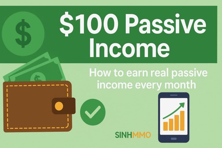 Case Study How to Earn $100Month in Passive Income