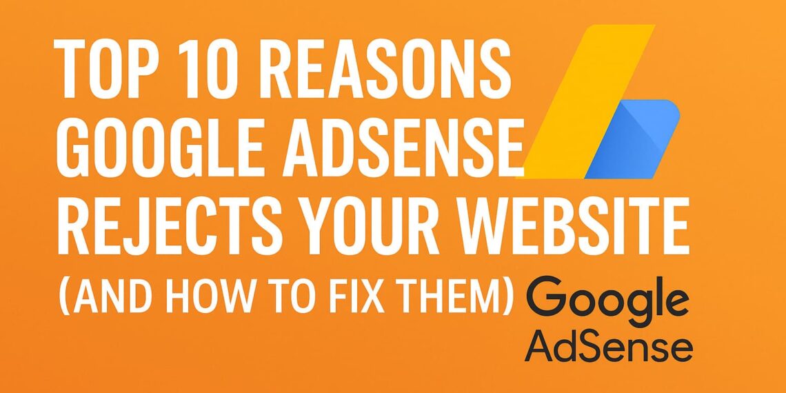 Get approved by Google AdSense