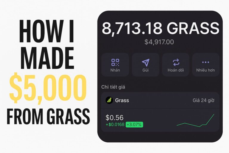 How I Made $5,000 from Grass