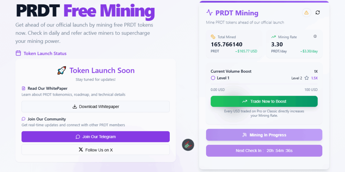 How to Earn $3 a Day with PRDT.Finance