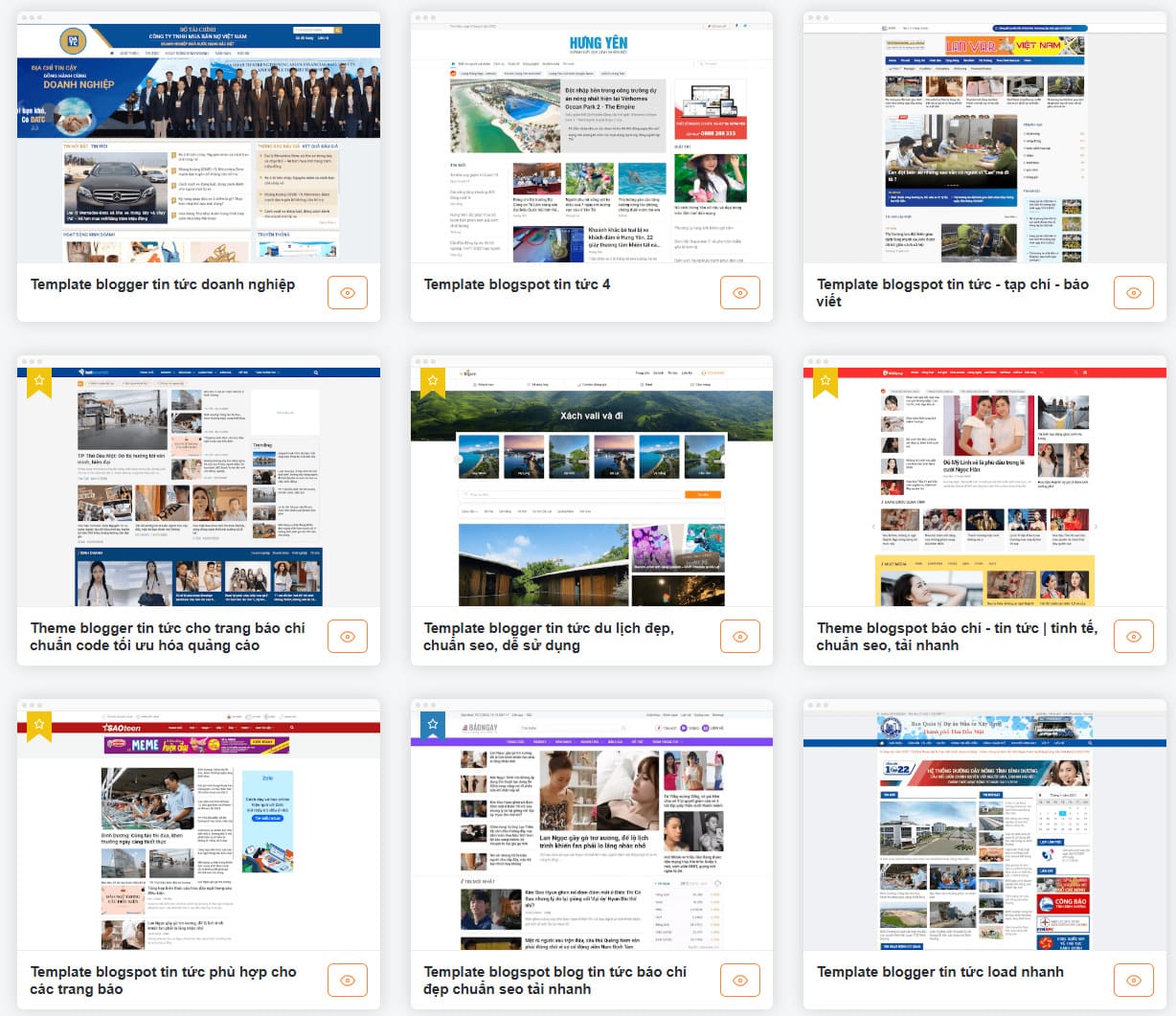 Kho theme blogger