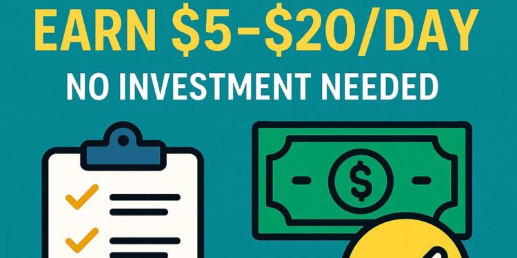 Top Microtask Websites to Earn $5–$20Day Online – Easy & Legit