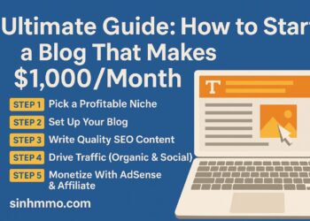 Ultimate Guide How to Start a Blog That Makes $1,000Month