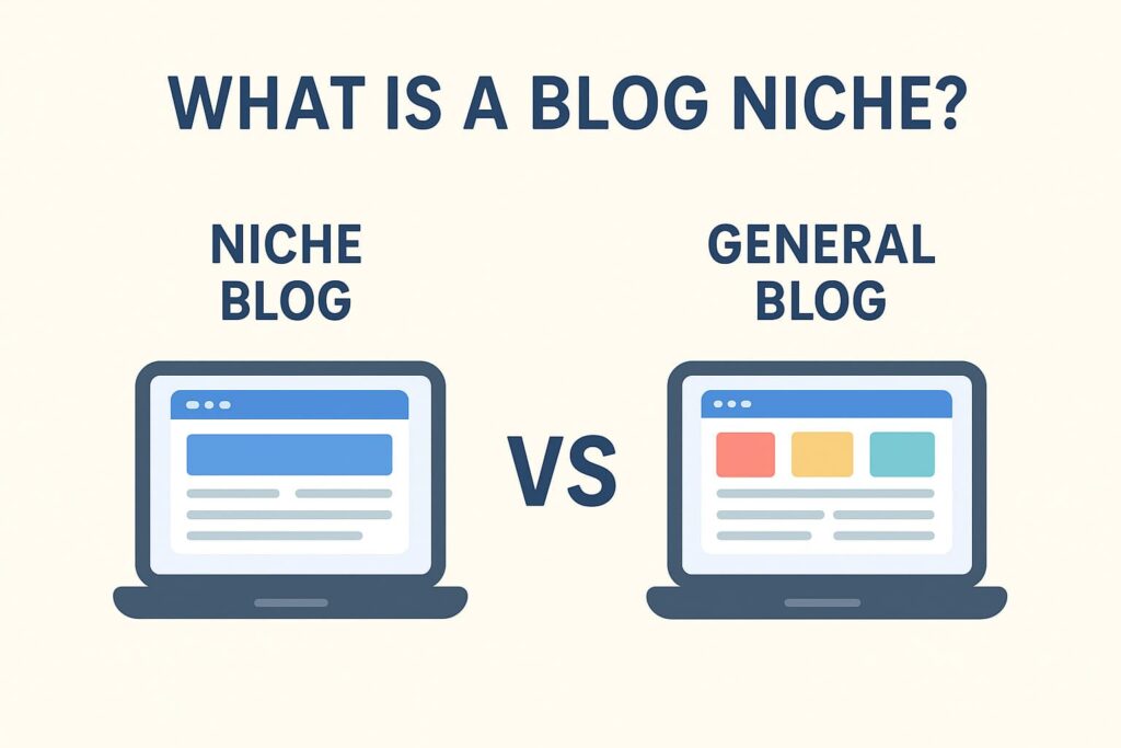 Difference between a niche blog and a general blog