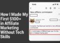 How I Made My First $100+ in Affiliate Marketing Without Tech Skills (2025 Guide)
