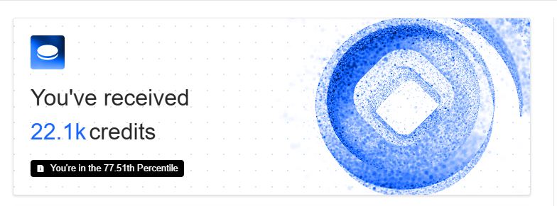 Dashboard screenshot showing real earnings from DistributeAI