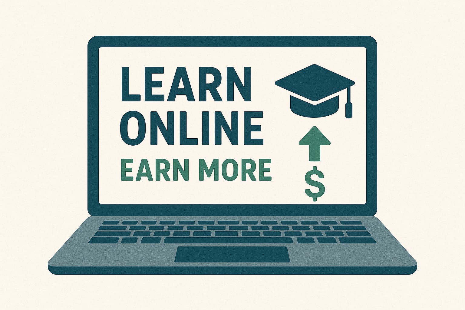 Learn Online = Earn More