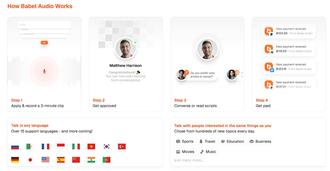 How Babel Audio Works