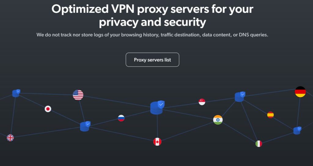 BrightVPN server locations