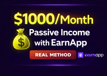 $1000 Month Passive Income with EarnApp