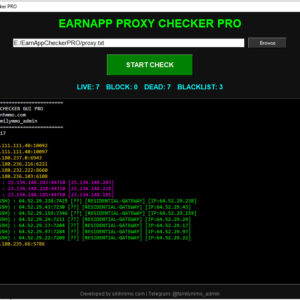 EarnApp IPs Checker PRO
